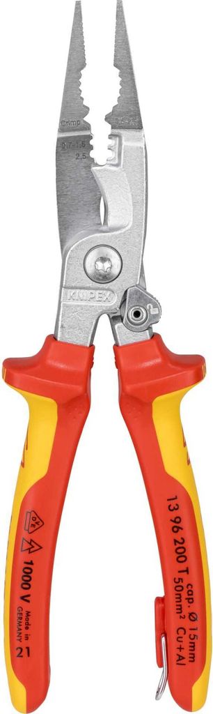 KNIPEX pince d'installation électrique, oeillet de fixation Image du produit 