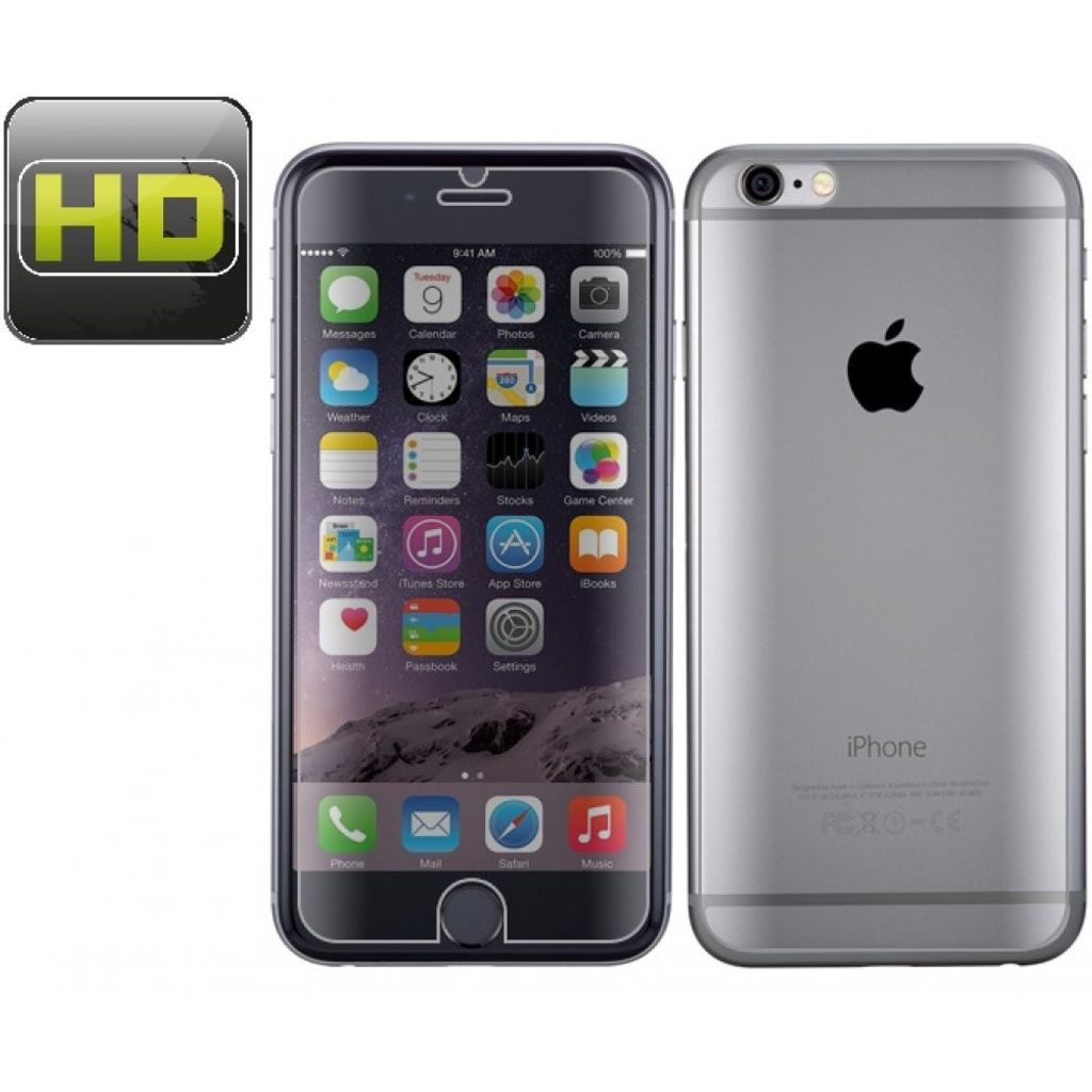 4x Displayschutzfolie für iPhone 6 6S Displayfolie Schutzfolie Folie HD KLAR FB