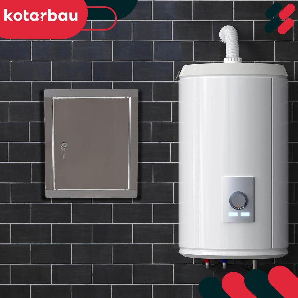 KOTARBAU® Revisionsklappe 20x20cm Revisionstür Trockenbau Produktbild 