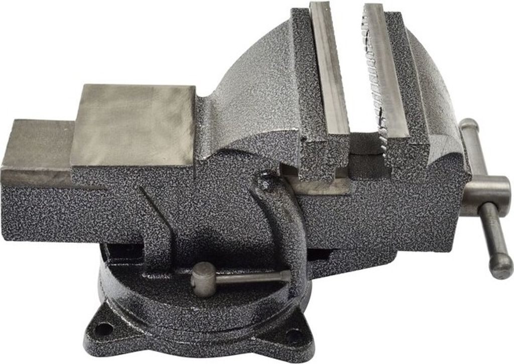 Schraubstock 150mm mit Amboss, 360° Drehbar Produktbild 