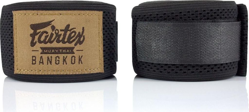 Fairtex Boxbandagen - HW4 Bandagen Schwarz 4,5m