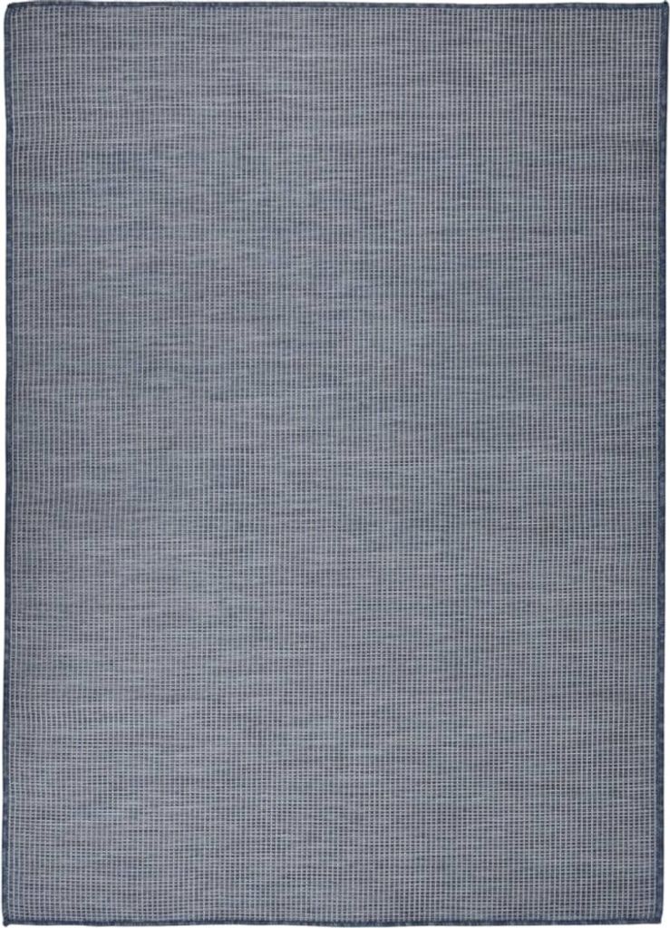 Outdoor-Teppich Flachgewebe 200x280 cm Blau