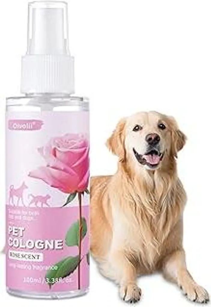 Spray Curativo Rosa per Cani | Profumo Professionale Anti-Odore Premium