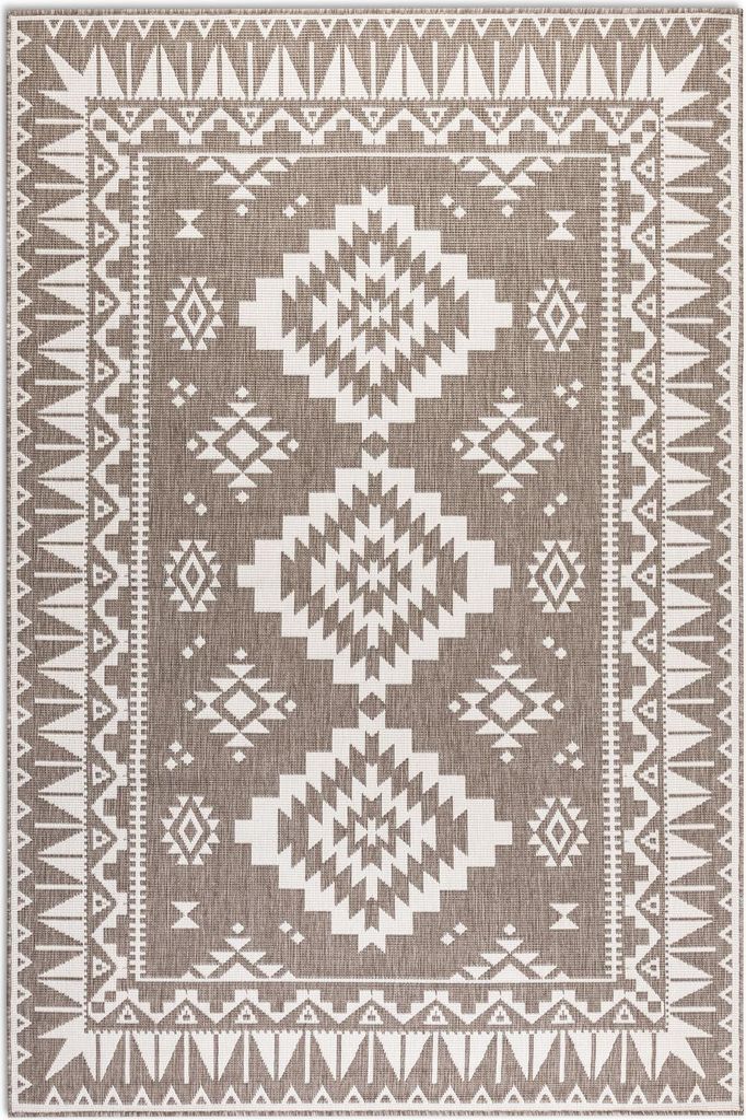 Elle Decoration Gemini In- und Outdoor Wendeteppich Dynamic Produktbild 