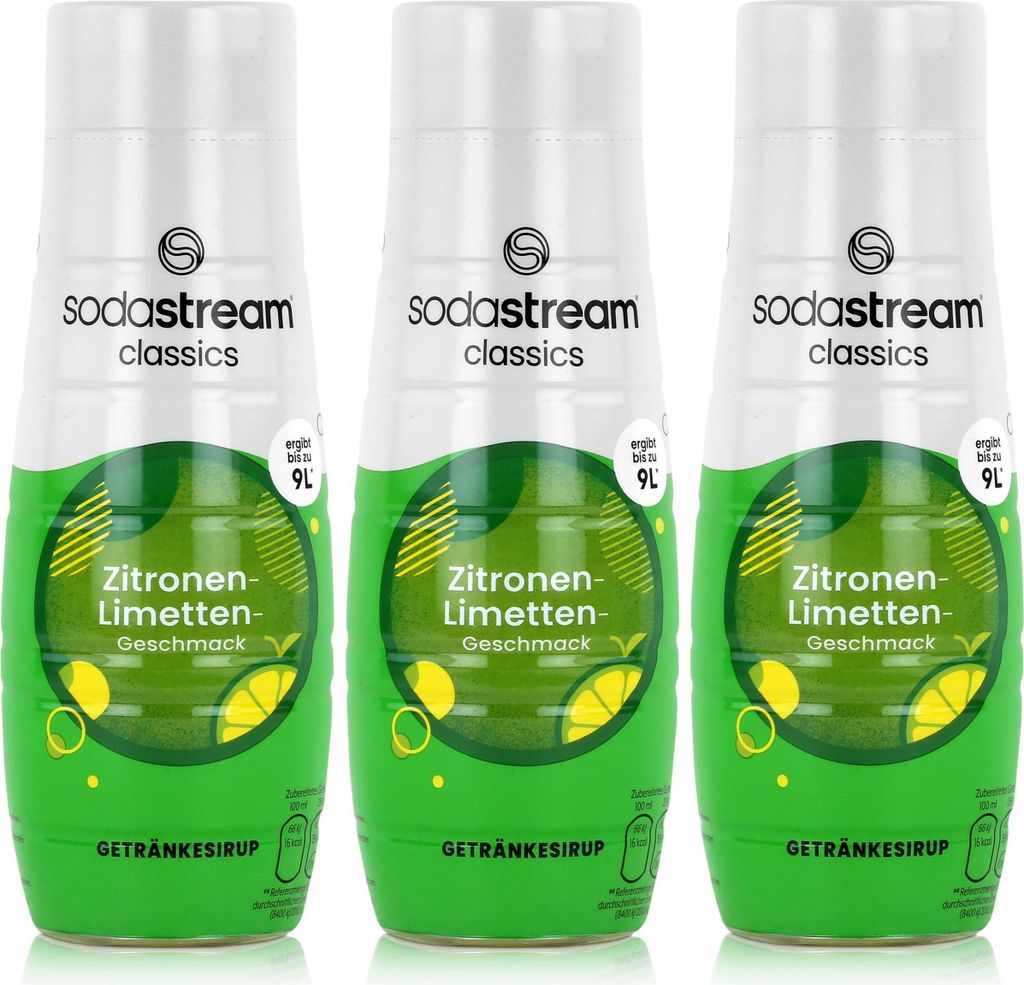 SodaStream Getränke-Sirup Softdrink Zitronen-Limetten Produktbild 