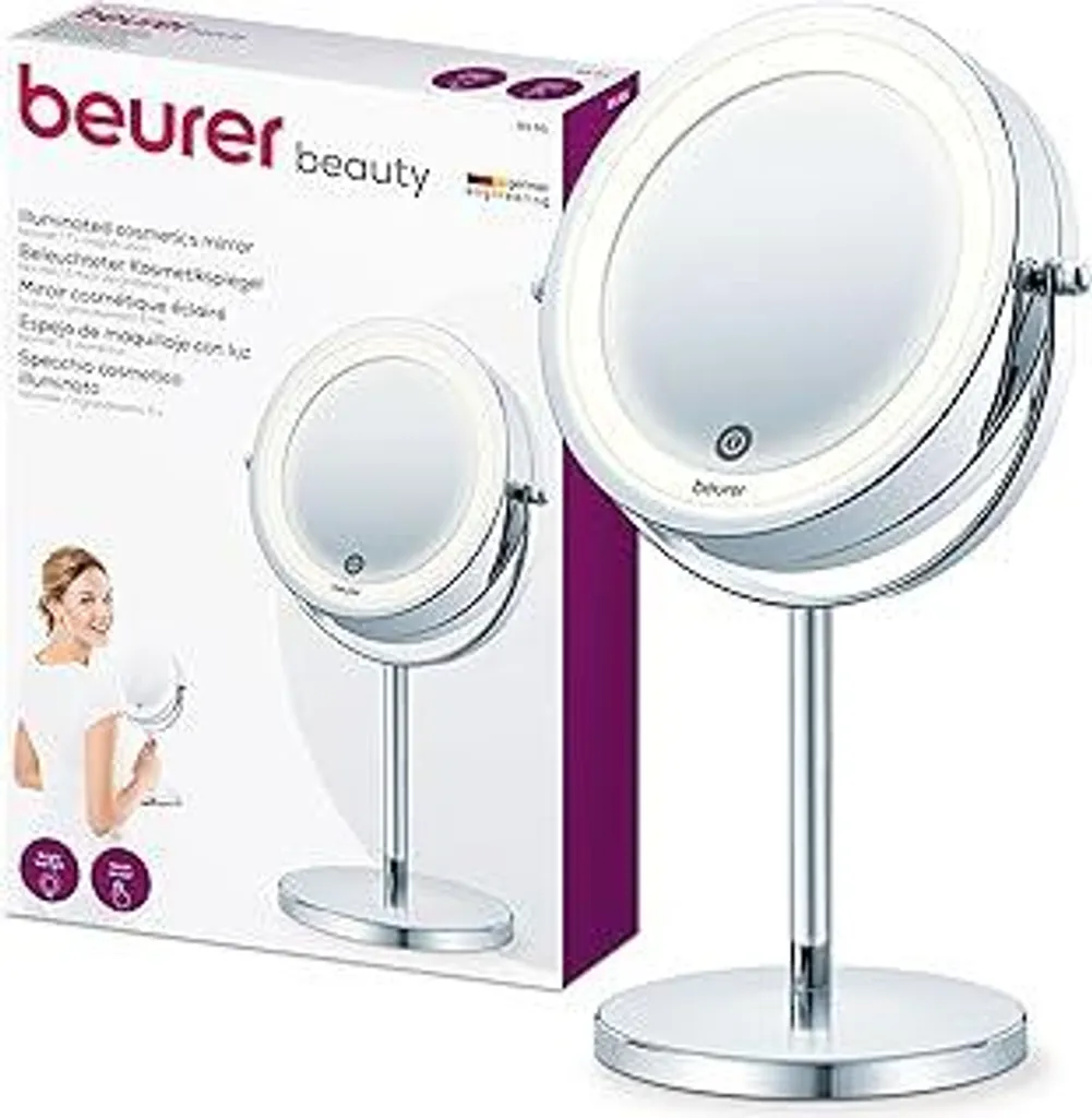 Beurer BS 55 Specchio Cosmetico LED Ingrandimento 7x Dimmerabile