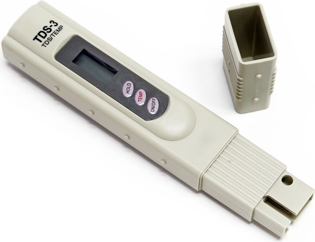 Naturewater TDS Messgerät digital, Leitfähigkeit Tester der Mineralisierung in ppm, Microsiemens Gerät für Umkehrosmose, Trinkwasser, Leitungsw...