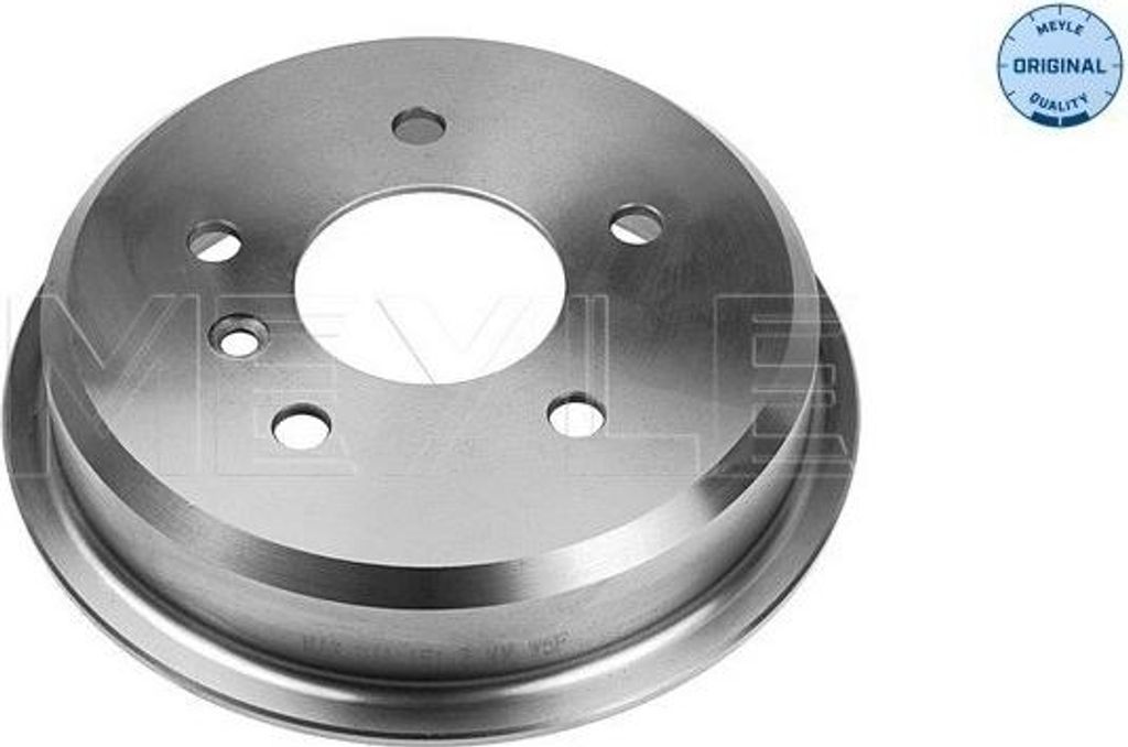 2x MEYLE Bremstrommel 015 523 2038 hinten
