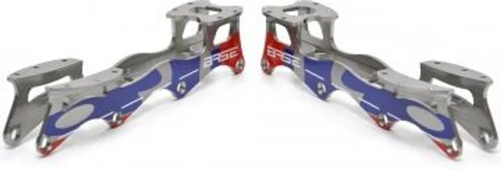 Platine roller freeride Hi/Low 230 mm BASE en aluminium rigide et léger