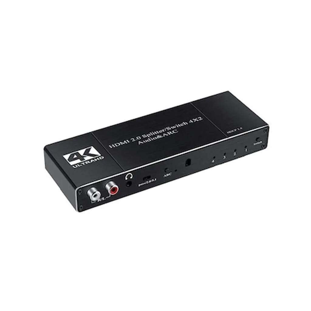 Switch HDMI 4x2 4K: Trasforma il tuo Salotto in una Sala Cinema