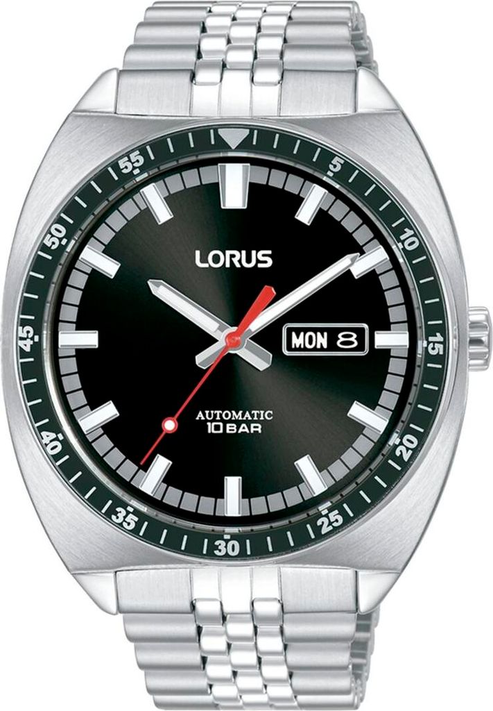 Herrenuhr Lorus RL439BX9 Schwarz Silberfarben