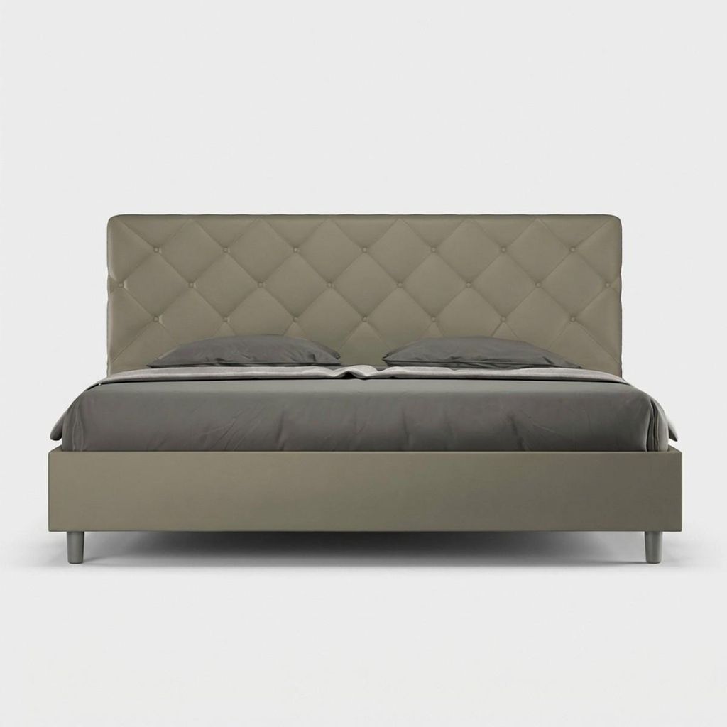 King-Size-Polsterbett 180x200 mit Bettkasten Priya K - Produktbild 