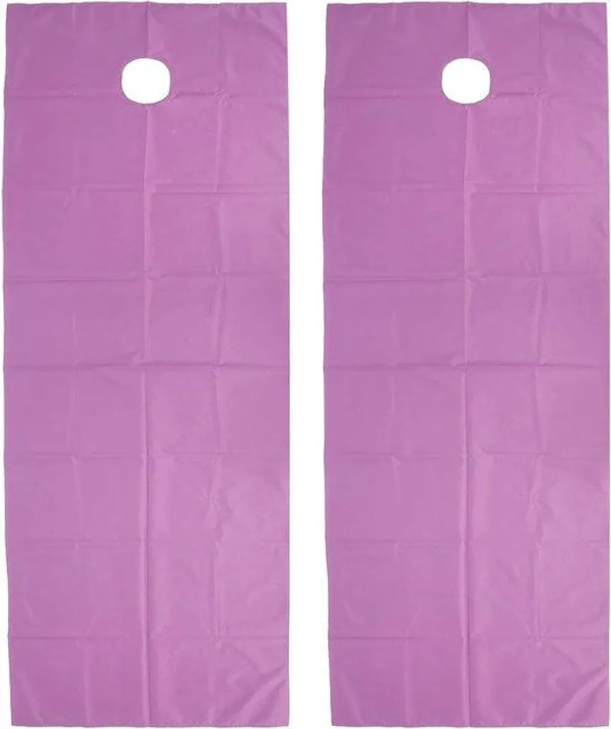 Linge de salon de beauté imperméable lot de 2 housses table de massage