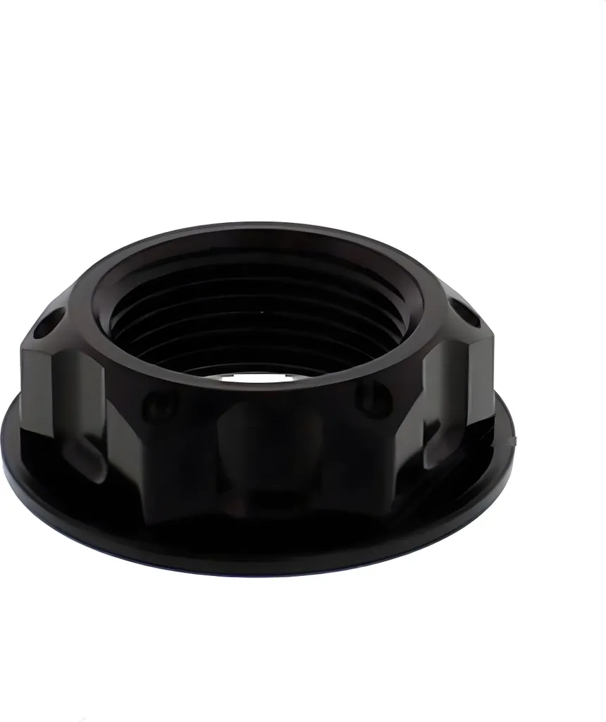 Écrou de té de fourche alu noir Suzuki - M24x1,50 JMP