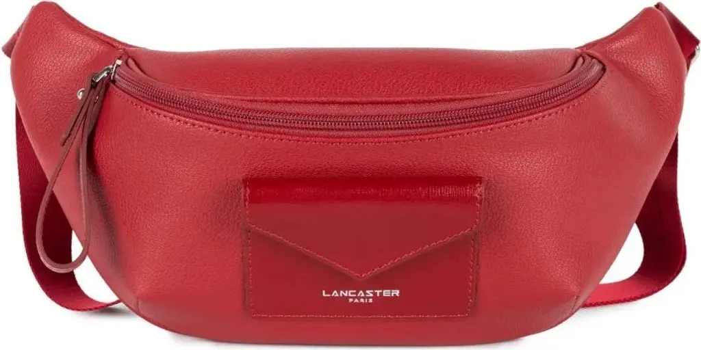 Sac Banane Lancaster Maya Carmin Idéal pour Voyager les Mains Libres