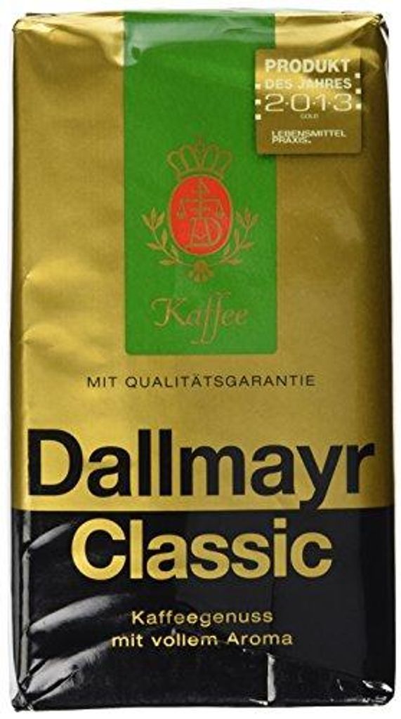 Dallmayr Classic 500g, 500 g, Středně pražená, Americano Obrázek produktu 