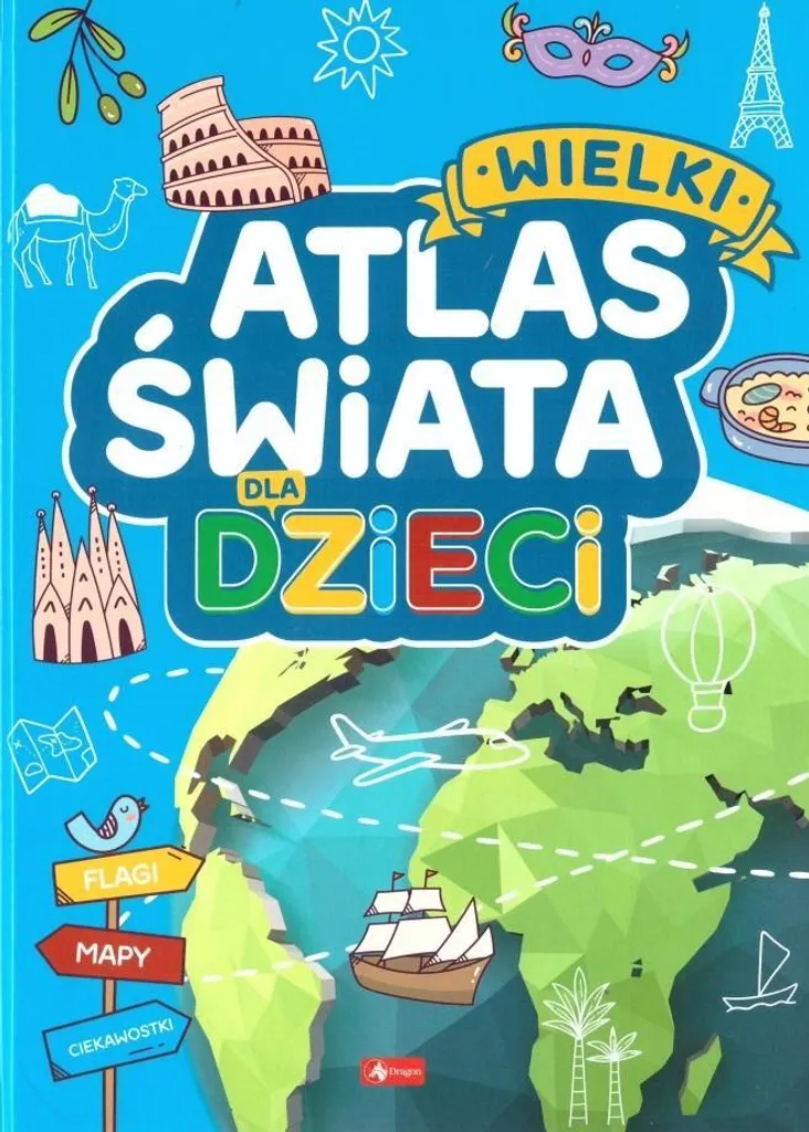Apprendre la géographie avec le grand atlas mondial pour enfants 7-10 ans