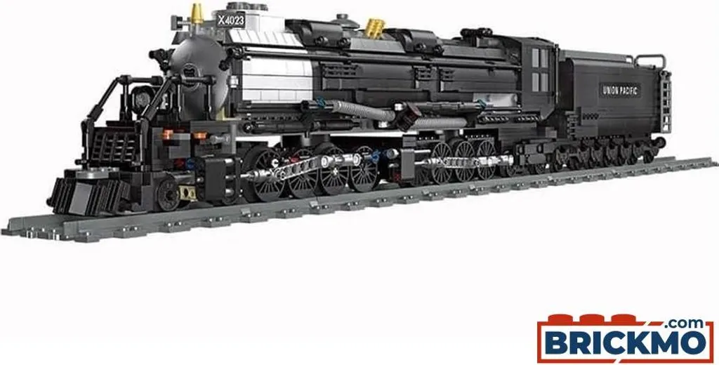 Jie Star Technik Big Boy Locomotive à vapeur JS-59005 de 1600 pièces
