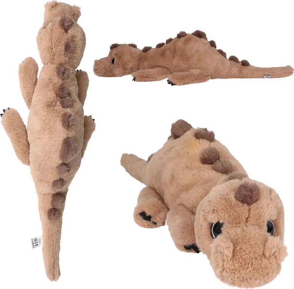 Onwomania Stegosaurus Plüschtier 18 Cm – Braun, Kuschelweich, Aus Recyceltem PET