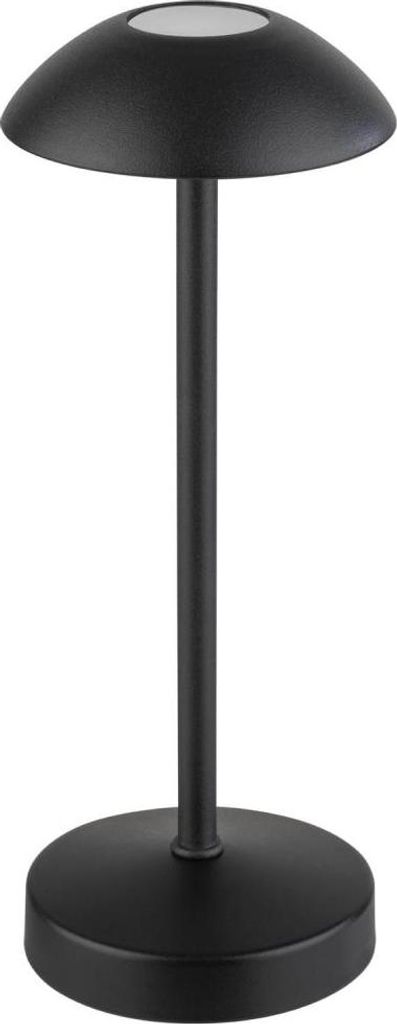 APS 17036 ALVA Kabellose USB-C Tischleuchte, Fartemperatur und Helligkeit einstellbar, spritzwasssergeschützt IP 54, inkl. Dockinstation und Fernb...