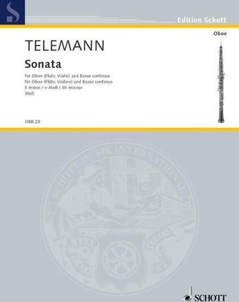 Telemann, G: Sonata e-Moll