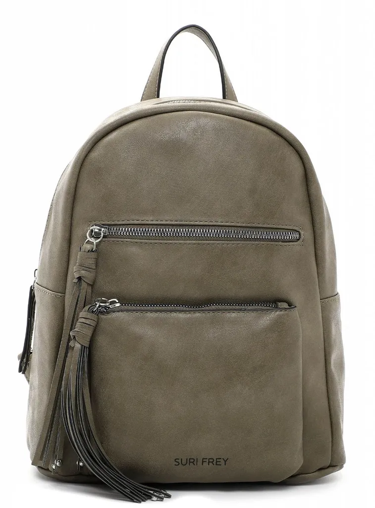 SURI FREY Zaino Cassy Nero - Backpack Vegan PETA-Approved Trend 2024