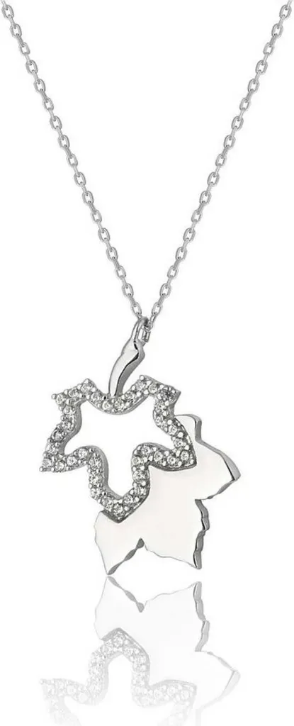 Collier Argent 925 Feuille d'Érable : Le Cadeau Idéal pour Femme
