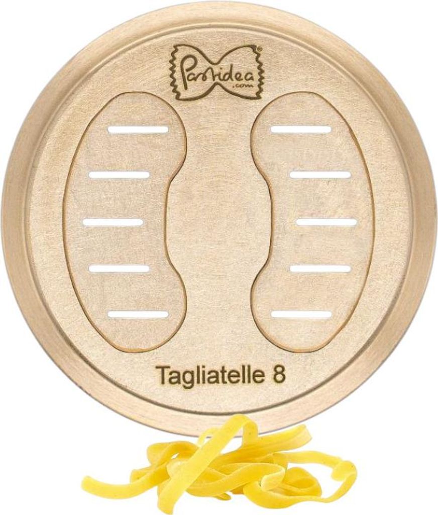 Matrize Bronze - Fettuccine Tagliatelle 8 mm für La Fattorina, Fimar MPF 1.5, PF15E und andere
