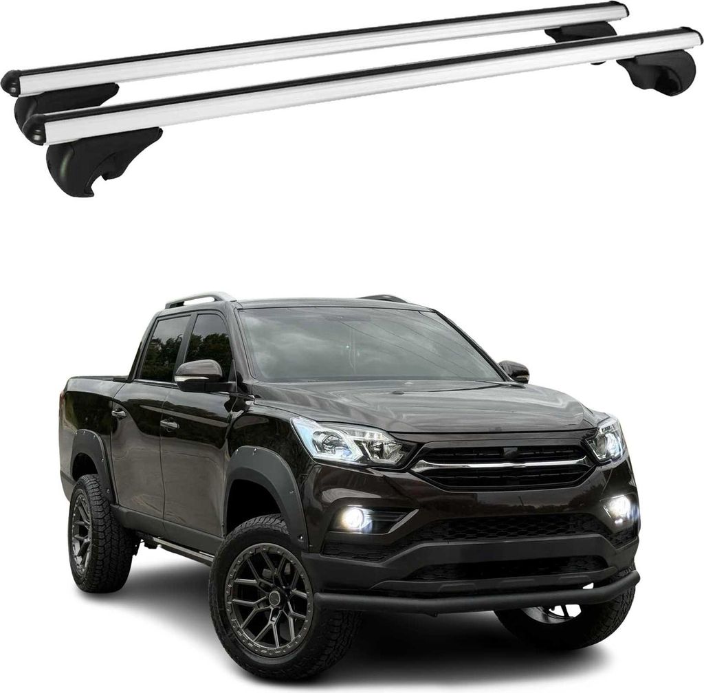 Barres de toit Transversales pour Ssangyong Grand Musso Image du produit 