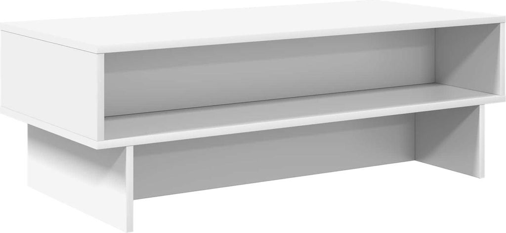 vidaXL Couchtisch Weiß 100 x 46 x 35 cm Holzwerkstoff