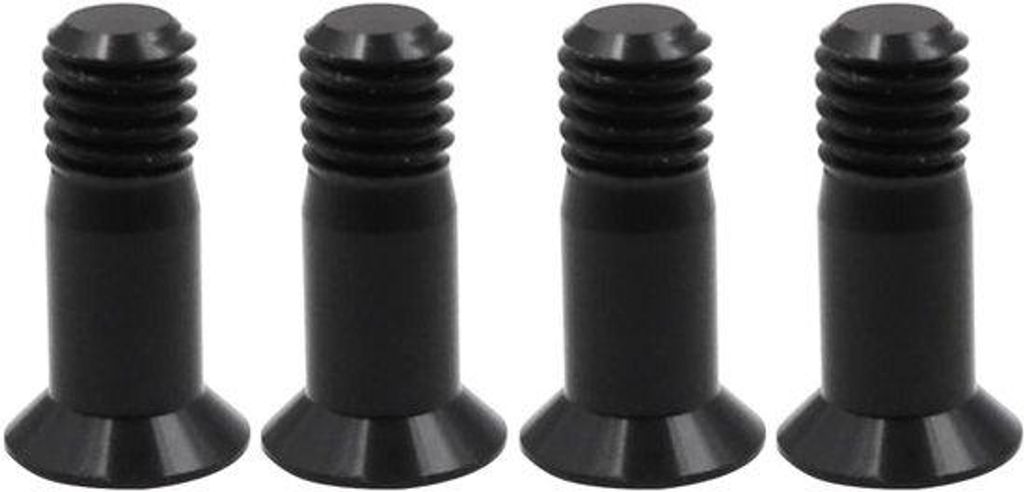 Aluminium-Titanium-Bout M5 14.2mm Schwarz