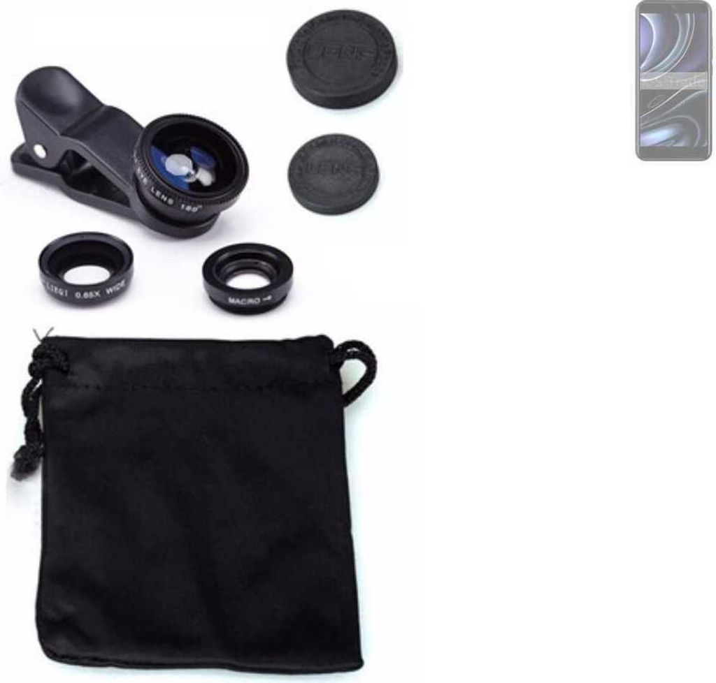 K-S-Trade Smartphone Kamera Linsen Set Kompatibel mit BLU Produktbild 