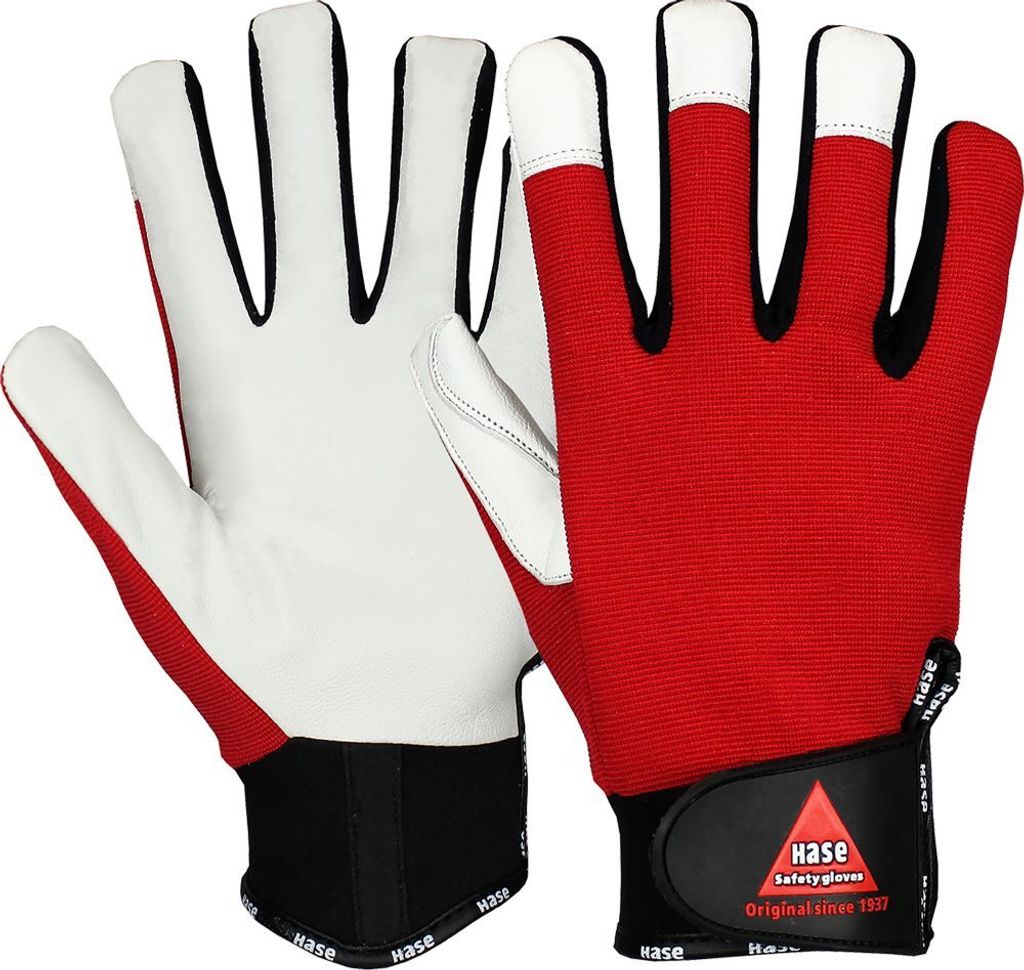 Hase Lederhandschuhe "Power Grip III" 11