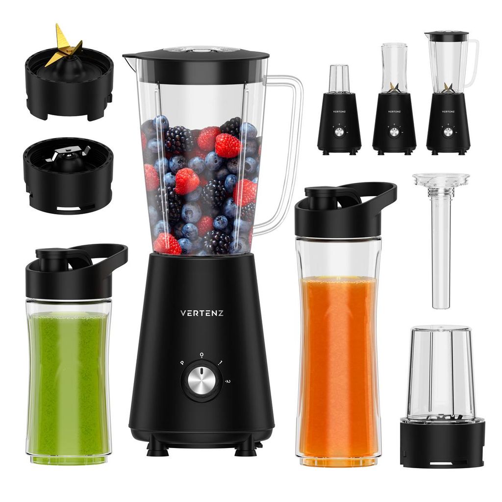 VERTENZ Titan 30 Mixer 4 in 1, 800W, BPA-Frei, mit Kühleinlage