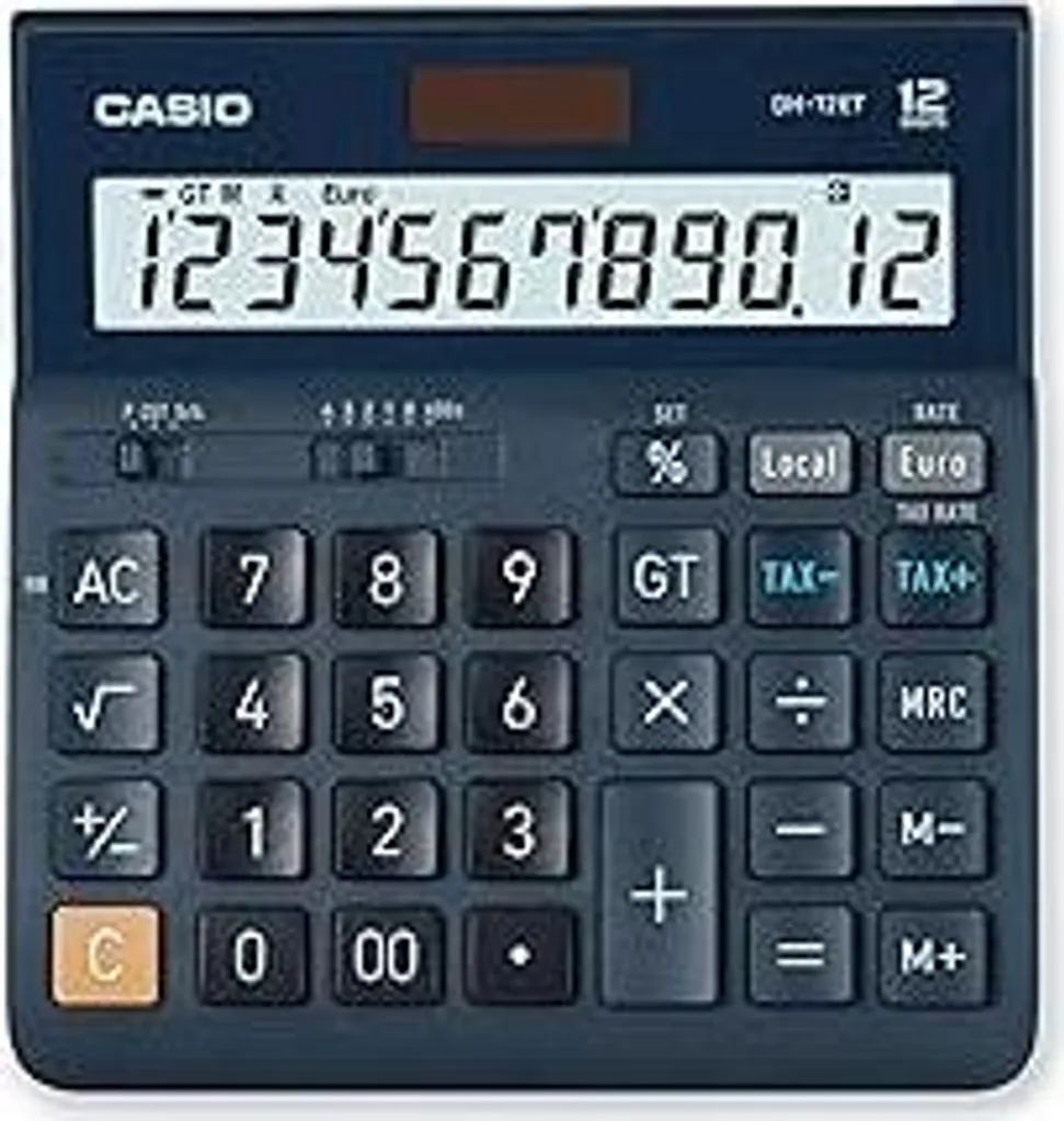 Casio DH-12ET: La Calcolatrice da Tavolo Definitiva per Professionisti