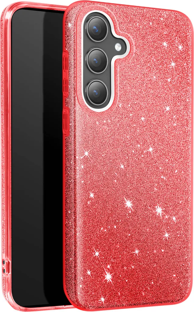 Cover Samsung S24 / S25 Avizar Rossa - Silicone Antiurto e Sottile