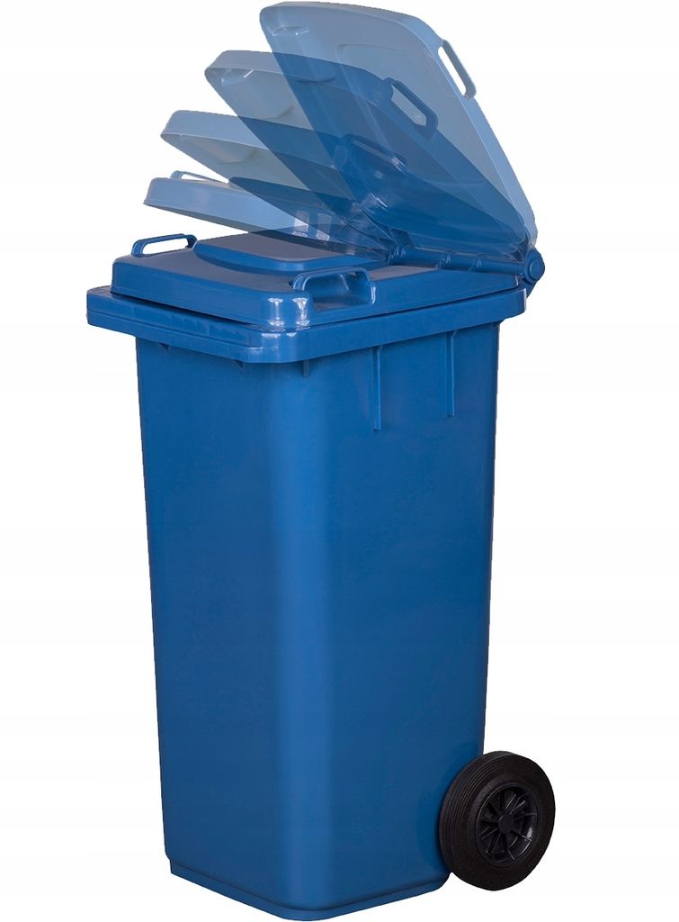 GARDIVO Mülltonne 120 Liter Abfalltonne Reststofftonne Produktbild 2