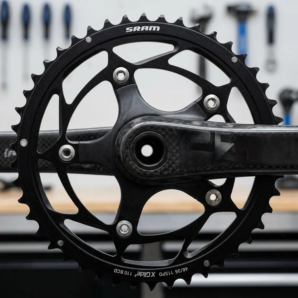 Plateau Rigide Sram Red X-Glide R 39 Dents en Aluminium Standard
