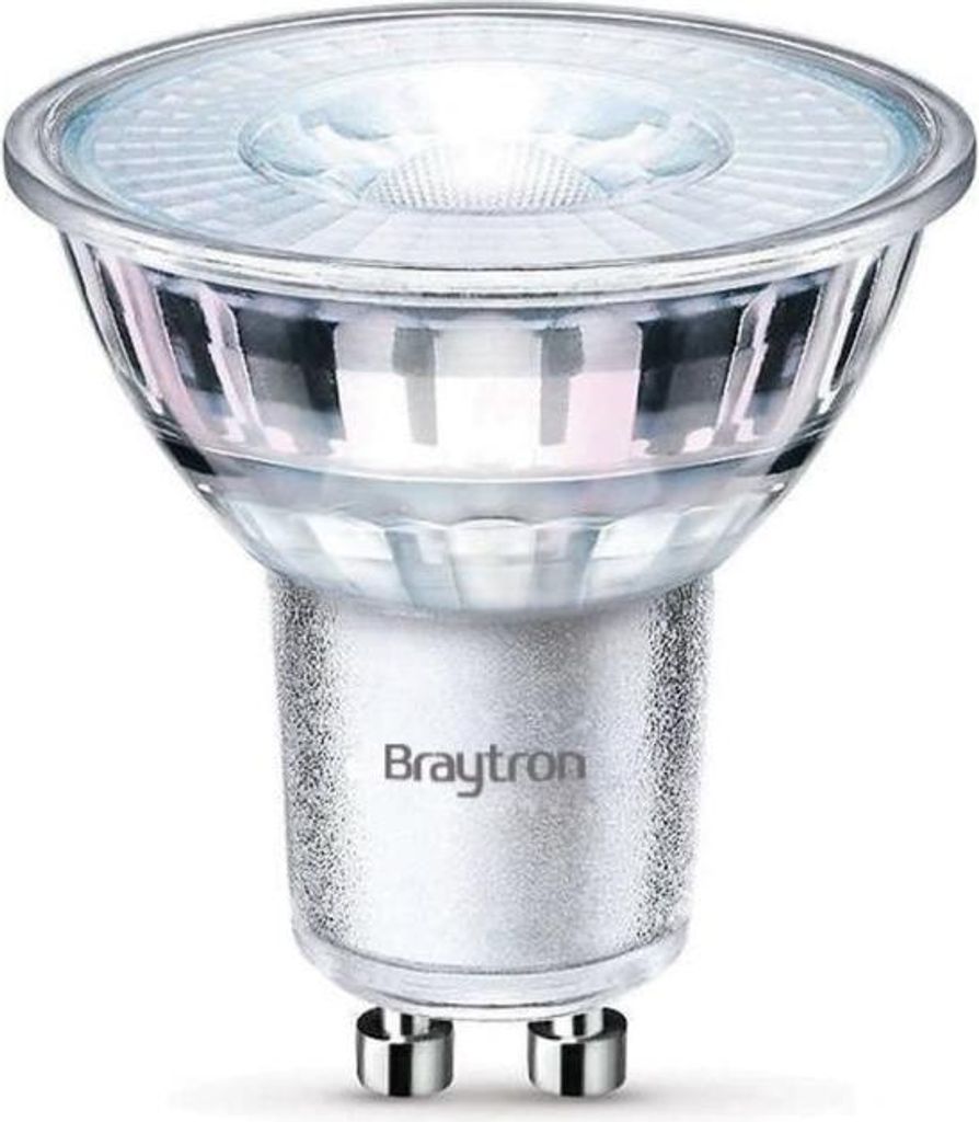 10x GU10 5,5W LED Reflektor Glas (Synthetisch) Leuchtmittel Warmweiß 3000K 360 lm Dimmbar Spot Strahler