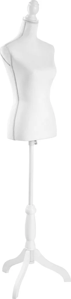 Mannequin de couture blanc pour création de vêtements et essayage DIY