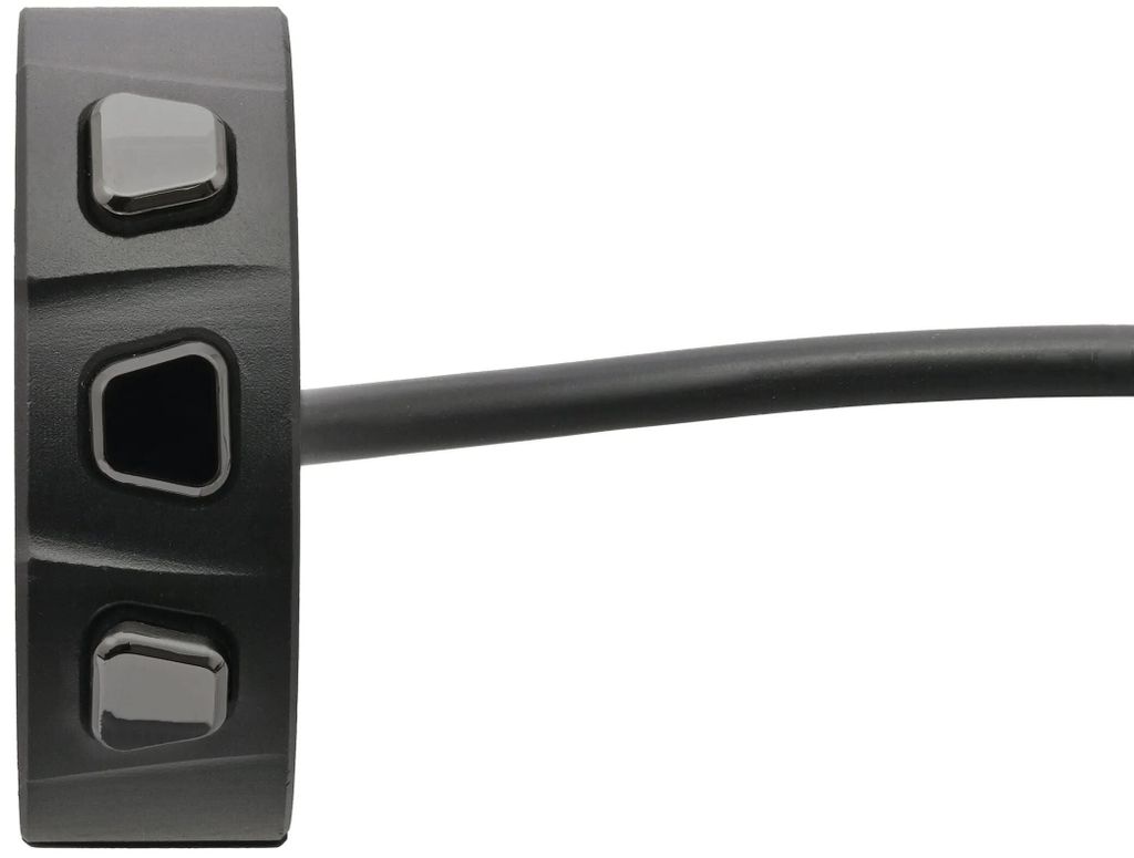 Daytona Schalter Schalthebel Lenkarmatur Alu BW sw