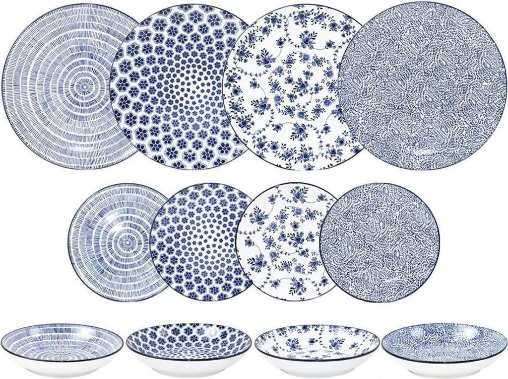 Zestaw zastawy stołowej Ibili Armonia, porcelana, 12 sztuk, Zdjęcie produktu 