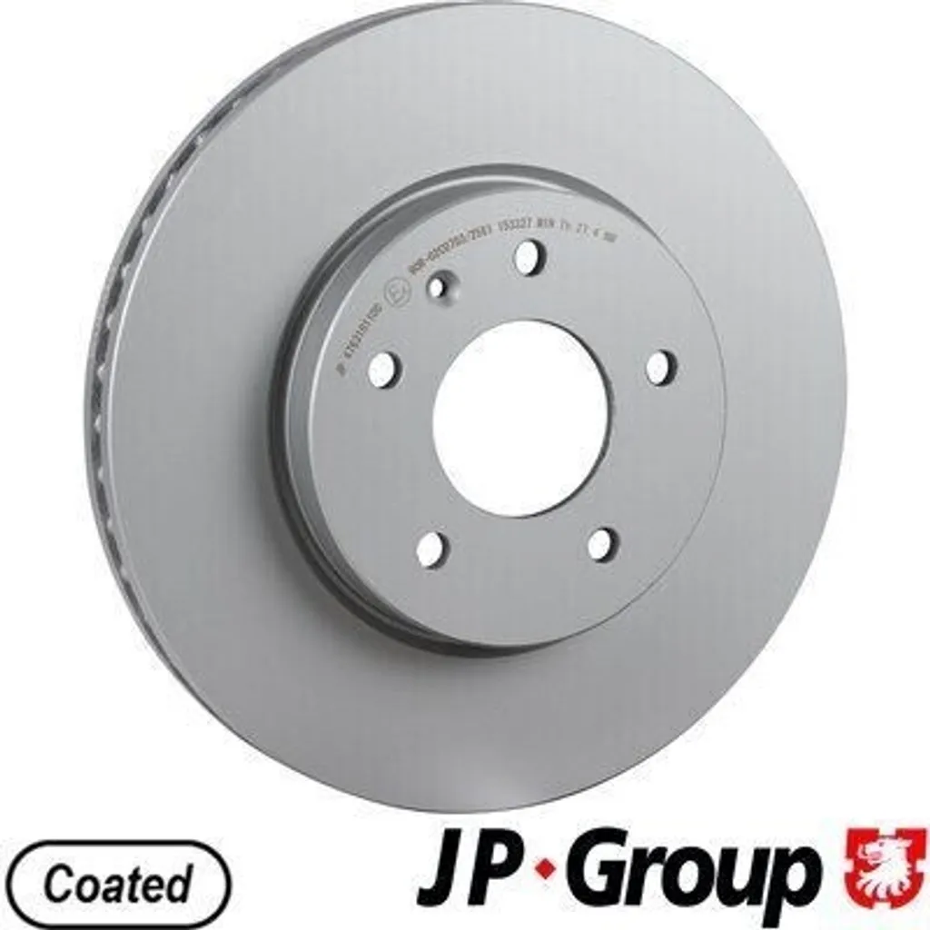 Disque de Frein Avant JP GROUP : Sécurité et Freinage Opel Antara 296mm