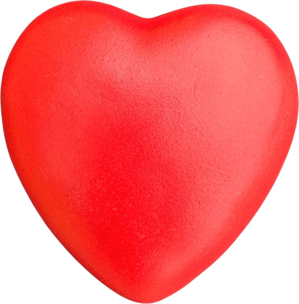 Herz Grabherz Grabschmuck Dekoherz Valentinstag Liebe Steinguss 13cm Patina ROT