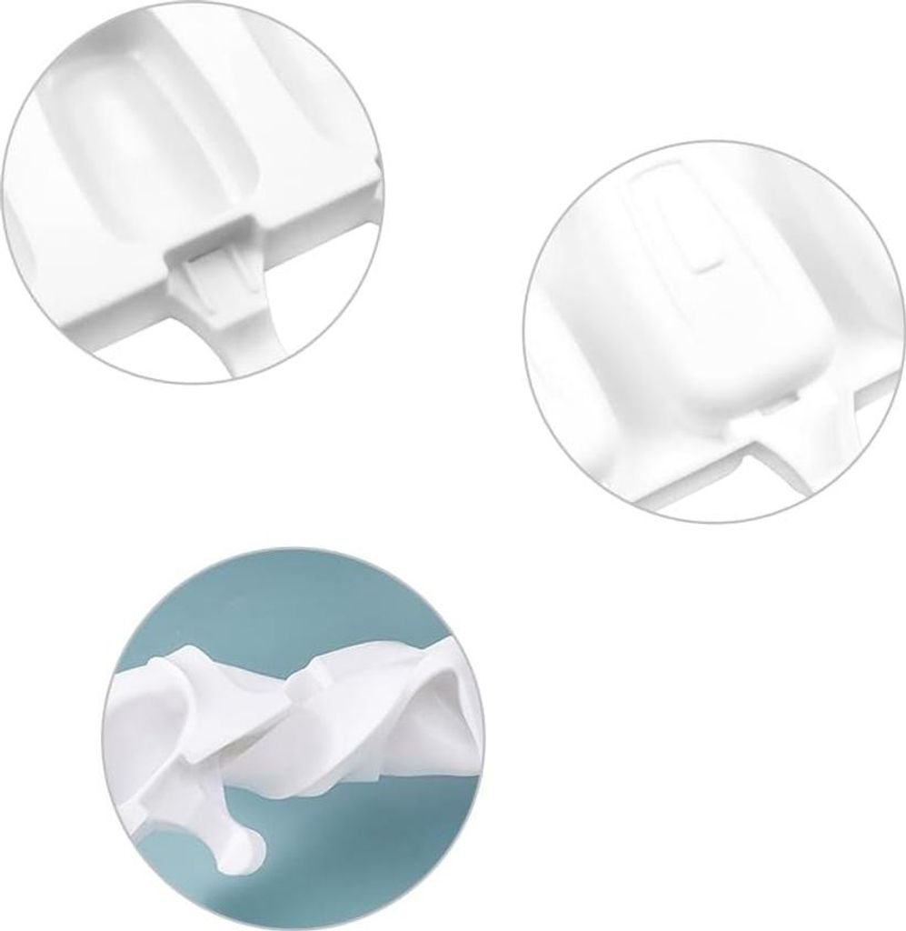 Siliconen Eiswürfelformen mit 4 Fächern - Wiederverwendbare Eisformen - 50 Eisstäbchen - 50 Verpackungsbeutel - 50 Kabelbinder