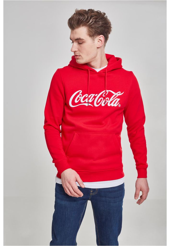 Felpa da uomo Mr. Tee Coca Cola Classic Hoody rossa - XS Immagine del prodotto 