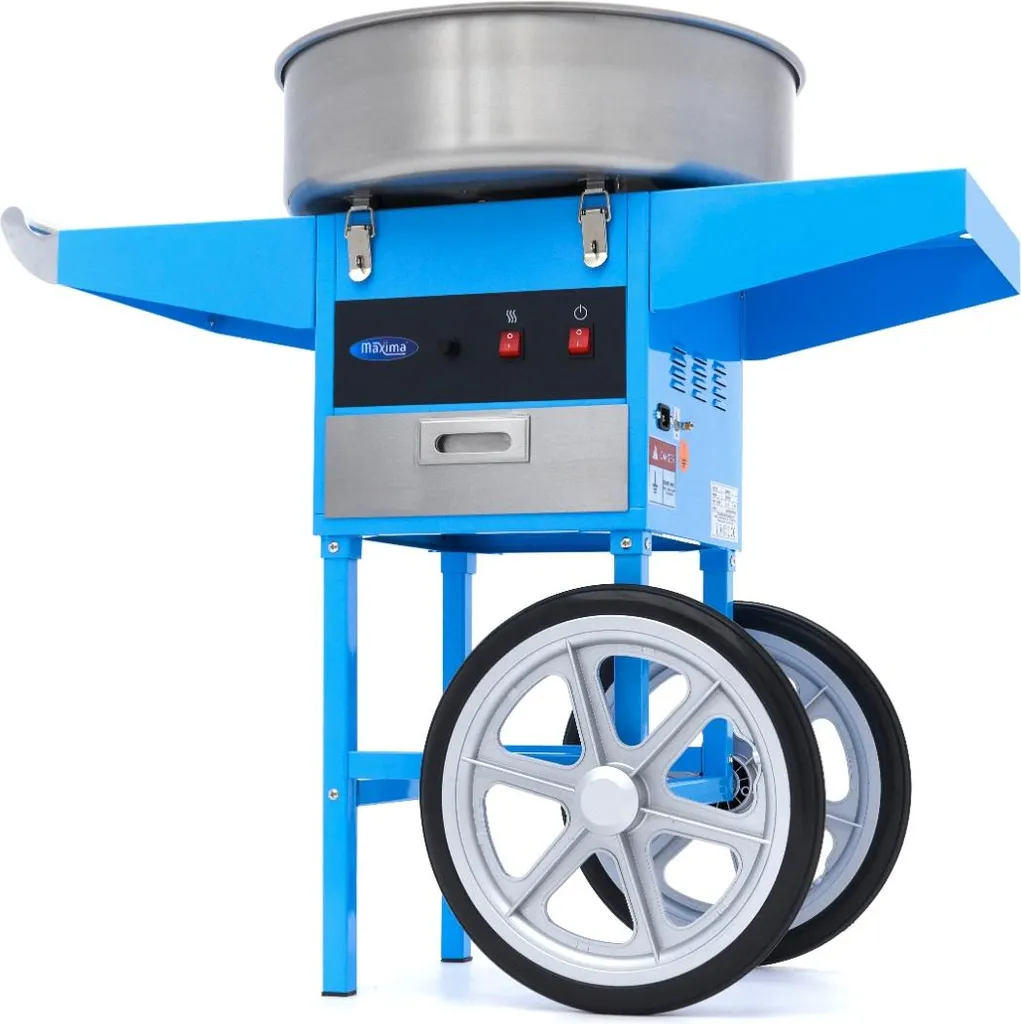 Machine Barbe à Papa Professionnelle stable et mobile : Fini les vibrations