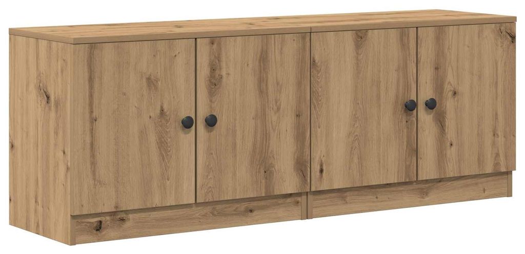 Bettschrank 2 pcs Artisan-Eiche 66 x 35 x 48 cm Holzwerkstoff