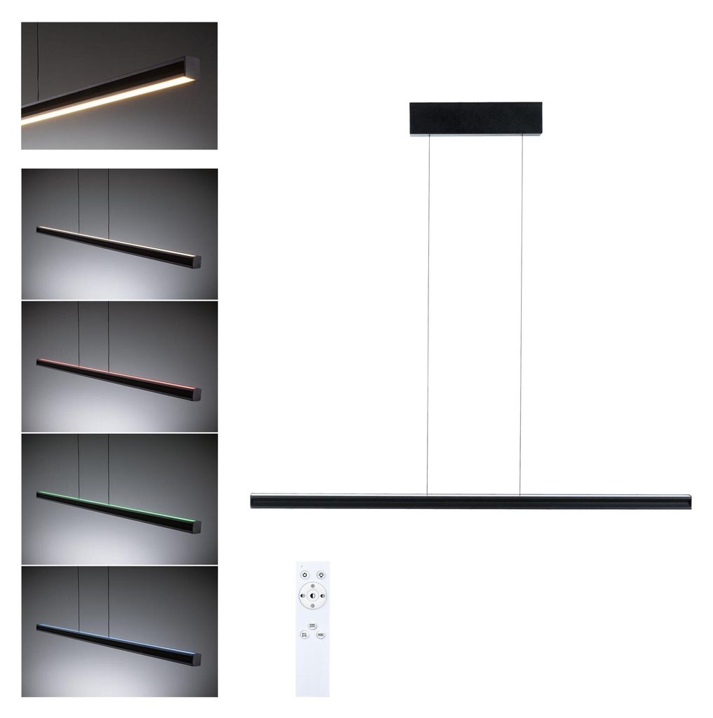 Paulmann LED Pendelleuchte Lesko mit RGBW und Tunable White Produktbild 