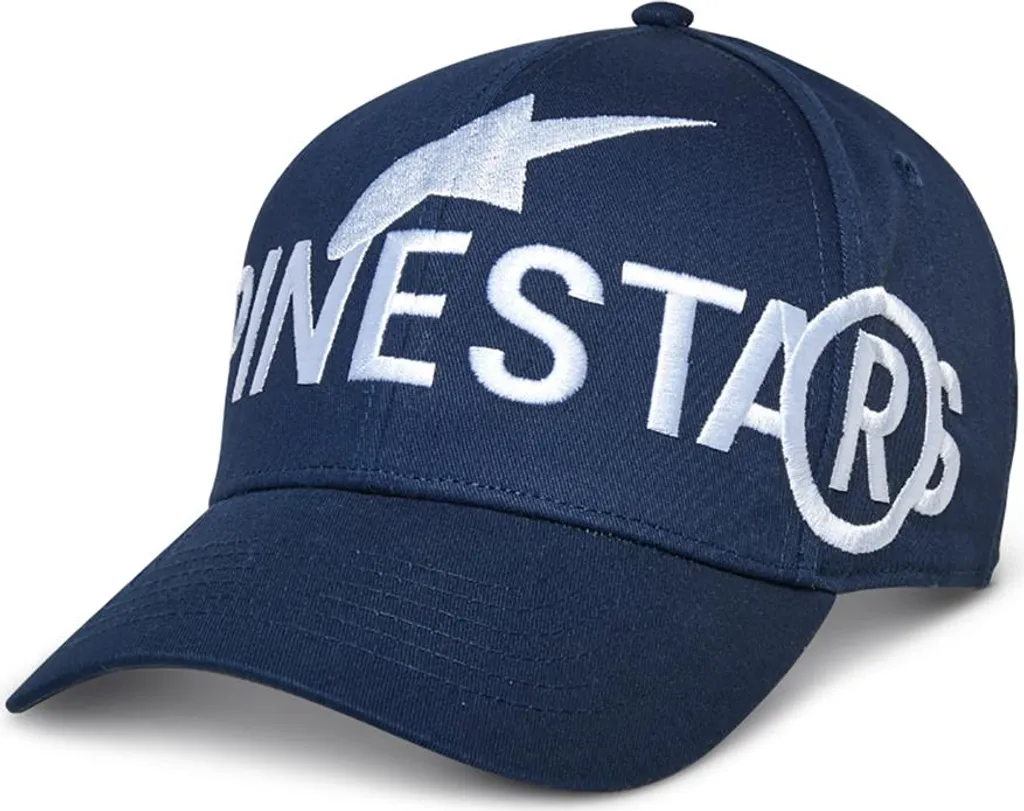 Casquette Alpinestars Committed bleue ajustable contre soleil et chaleur